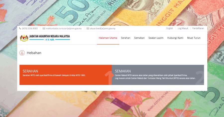 Unclaimed money malaysia