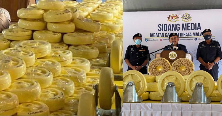 Total Of 16 000kg Drugs That Worth Rm5 2 Billion Successfully Seized By Customs