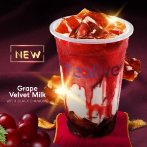 Grape tealive new menu New Nestle