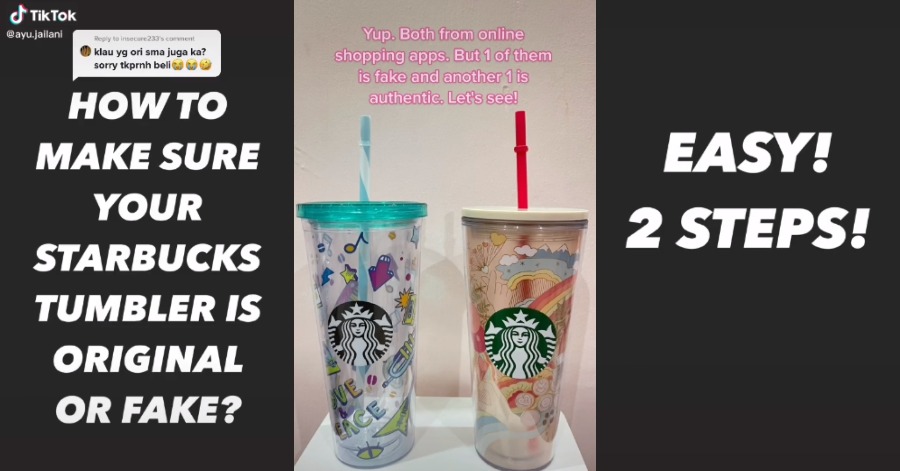 authentic starbucks tumbler